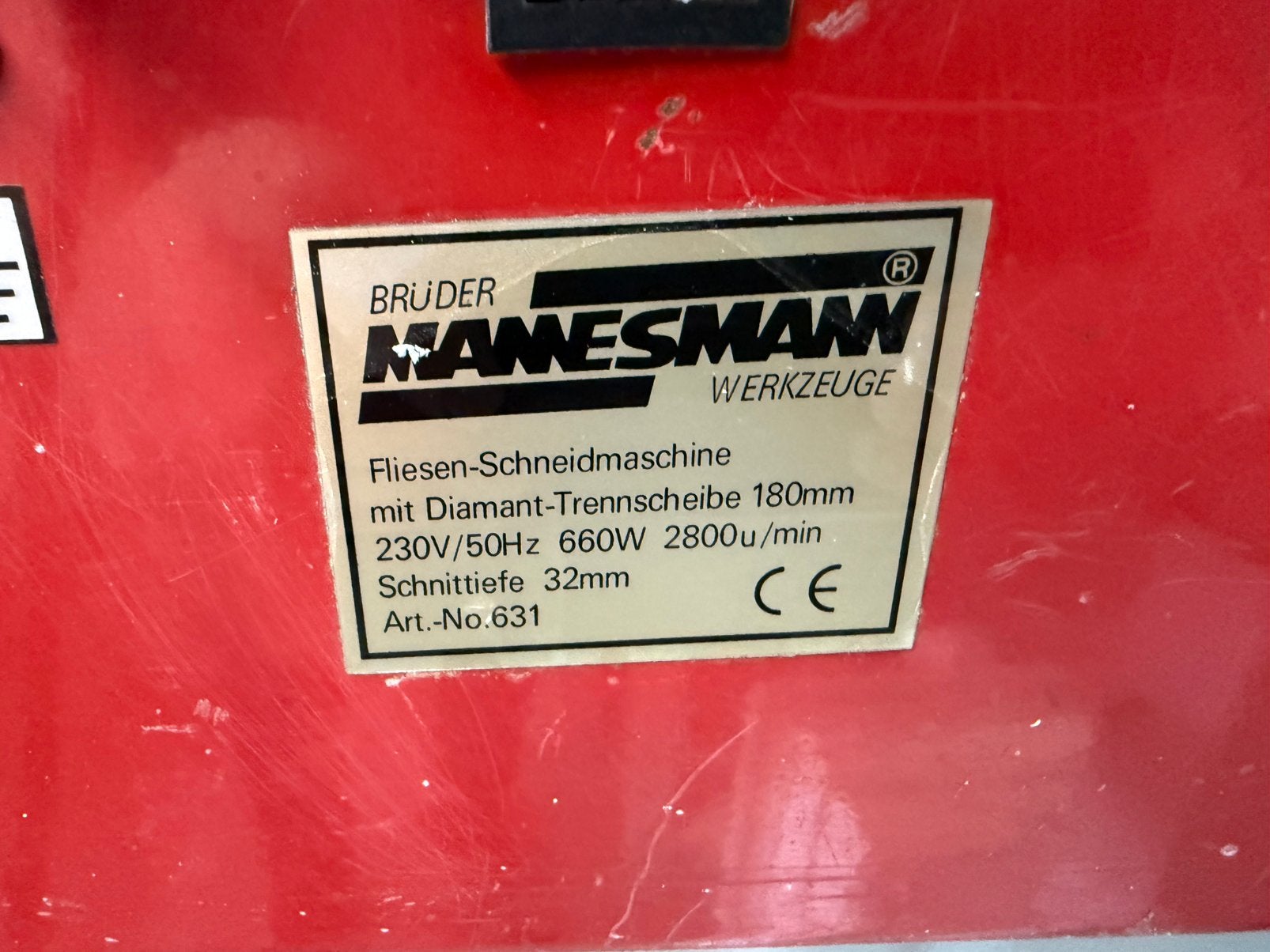 Zaagmachine met widia blad, Ophalen, Zo goed als nieuw