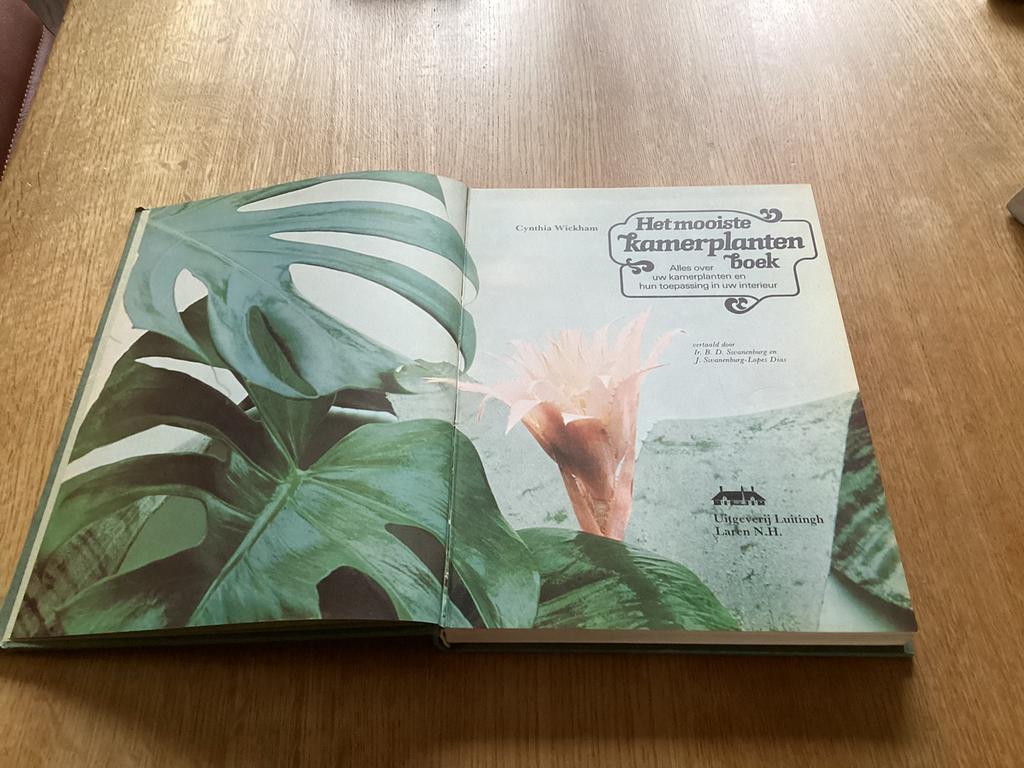 Kamerplanten boek., Ophalen of Verzenden, Zo goed als nieuw