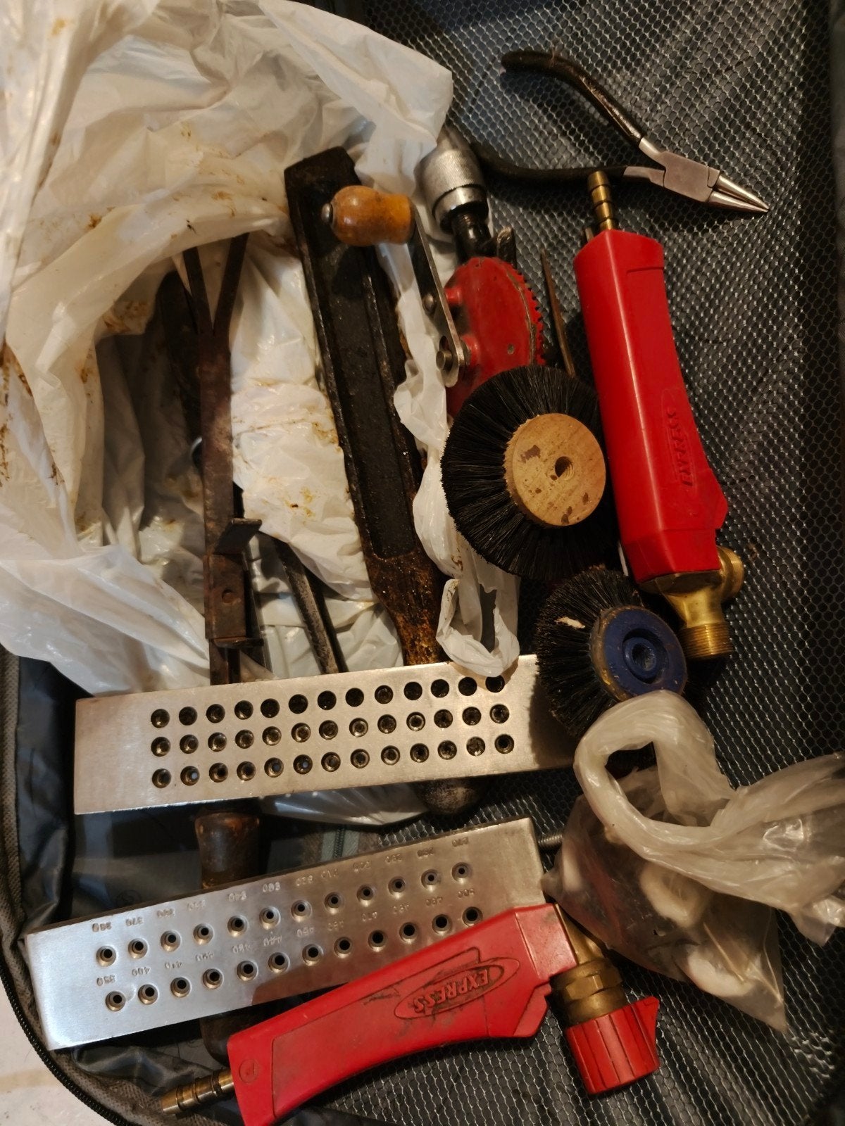 Diverse gereedschappen en branders, Ophalen, Gebruikt, Overige typen, Overige merken