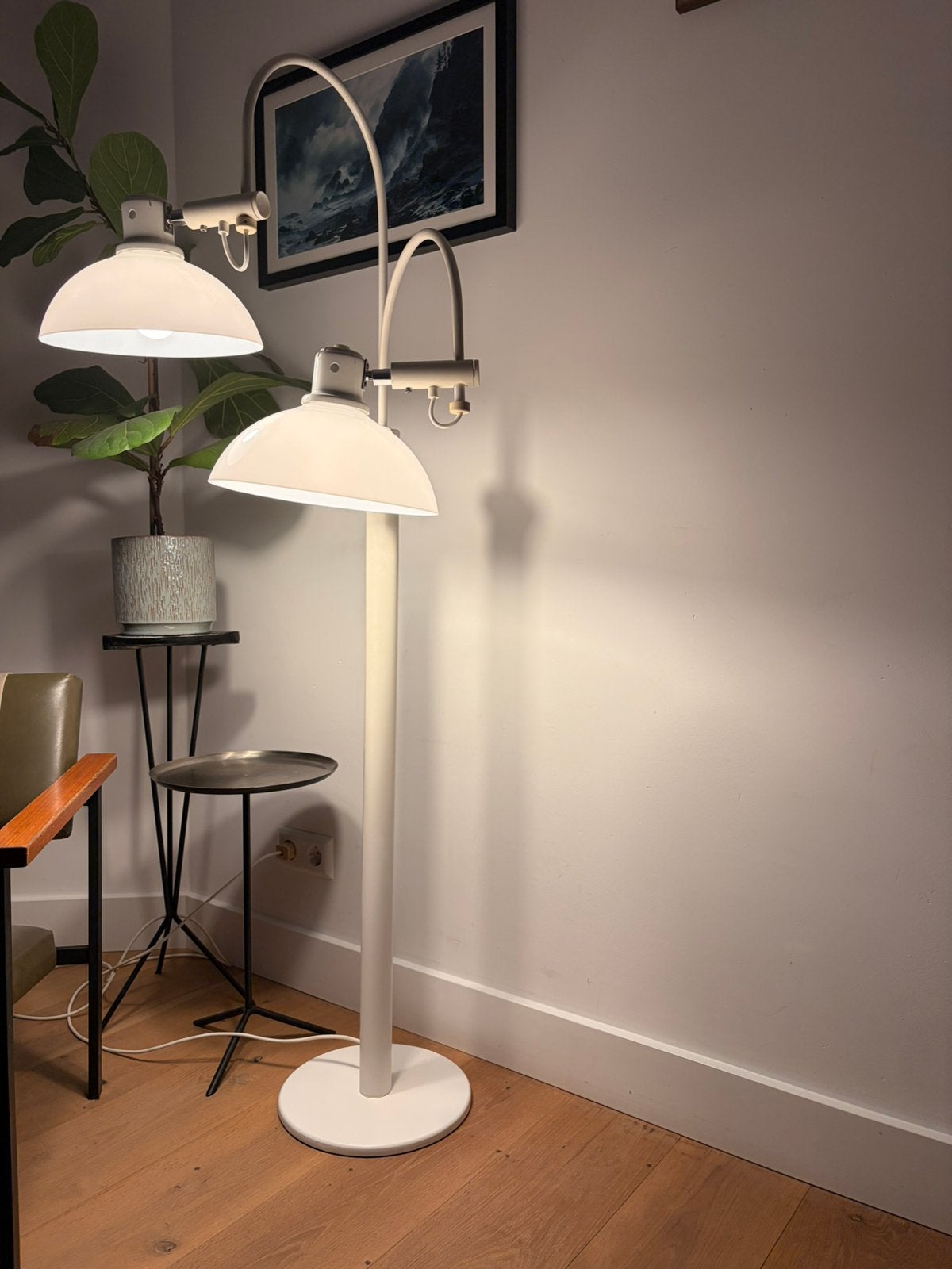 Vintage vloerlamp, Ophalen, Gebruikt, 150 tot 200 cm
