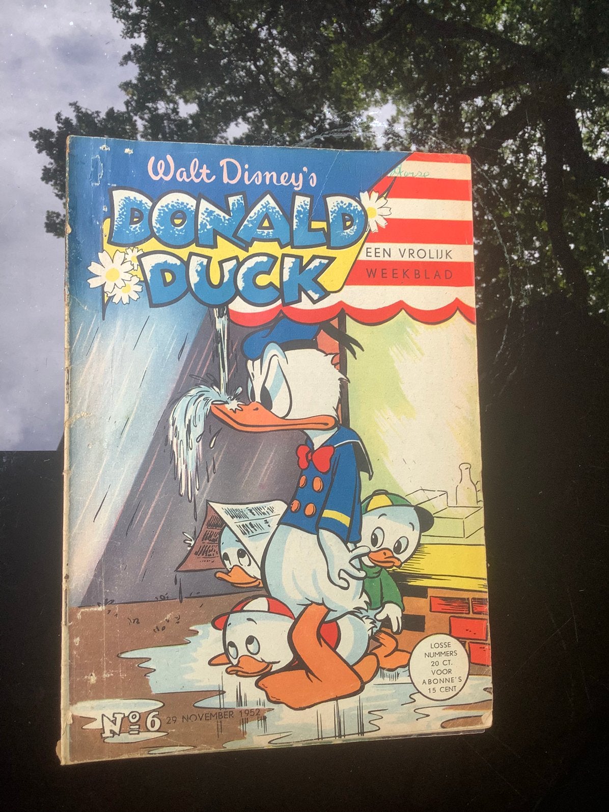 Donald Duck 1952 nummer 6 goede staat, Ophalen of Verzenden, Gelezen