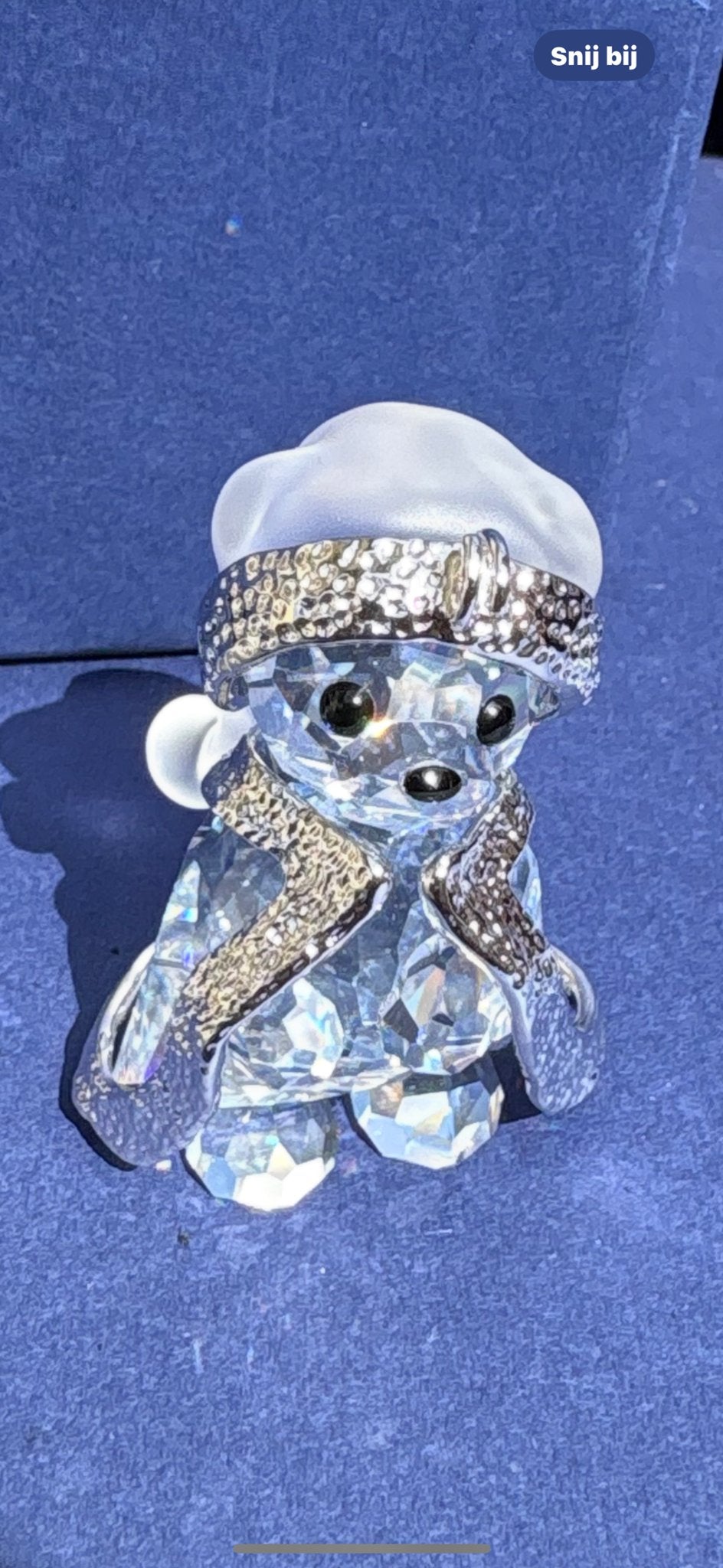 Swarovski Kris Beer 2006 Jaarlijkse Editie Kerstornament, Ophalen, Zo goed als nieuw, Figuurtje