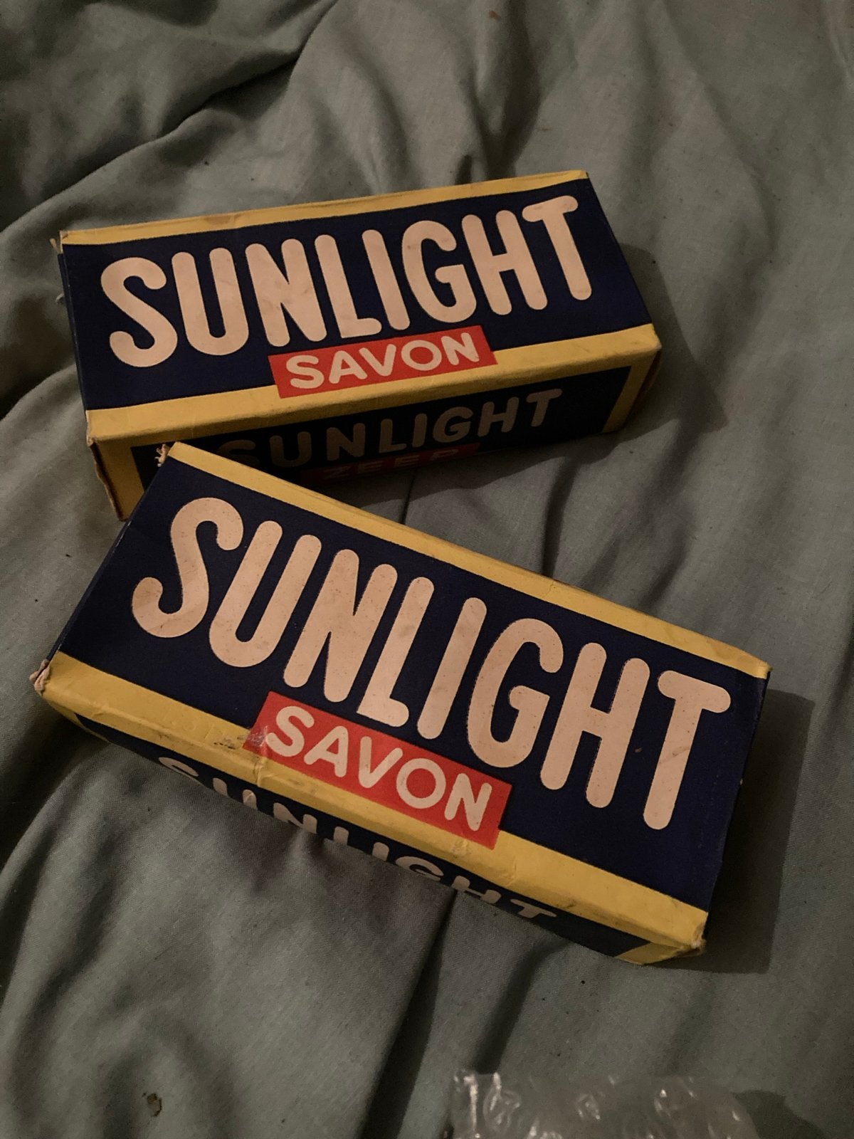 2 verpakkingen Sunlight Savon zeep (vintage), Ophalen of Verzenden, Nieuw