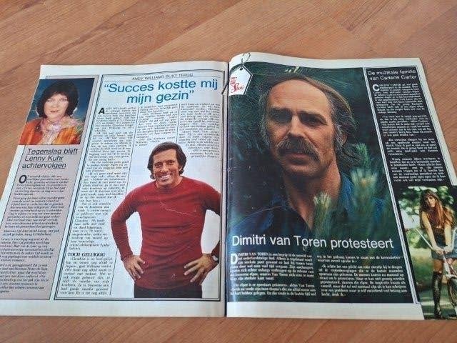 Kwik 1982 Dimitri van Toren Bette Davis Tom Selleck Bo Derek, Ophalen of Verzenden, 1980 tot heden, Buitenland, Tijdschrift