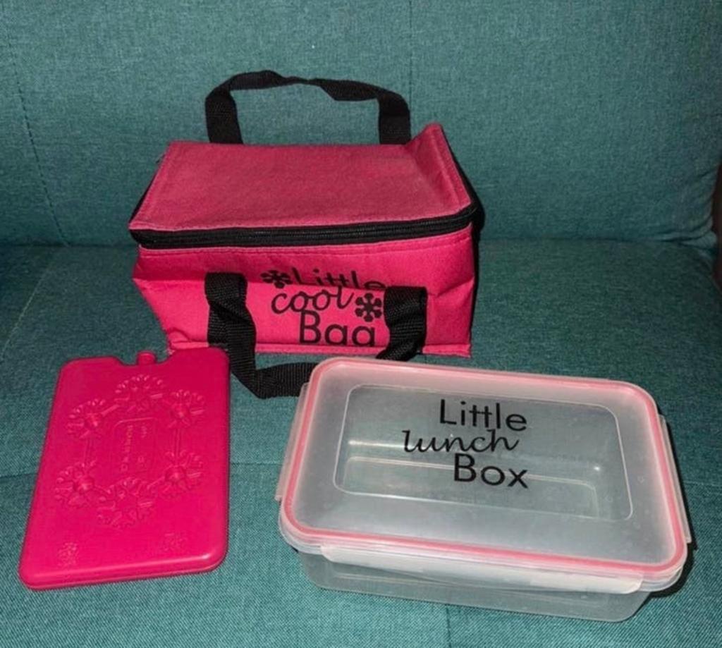 Little Lunch Box Koeltas met Broodtrommel en Koelelement, Ophalen of Verzenden, Zo goed als nieuw