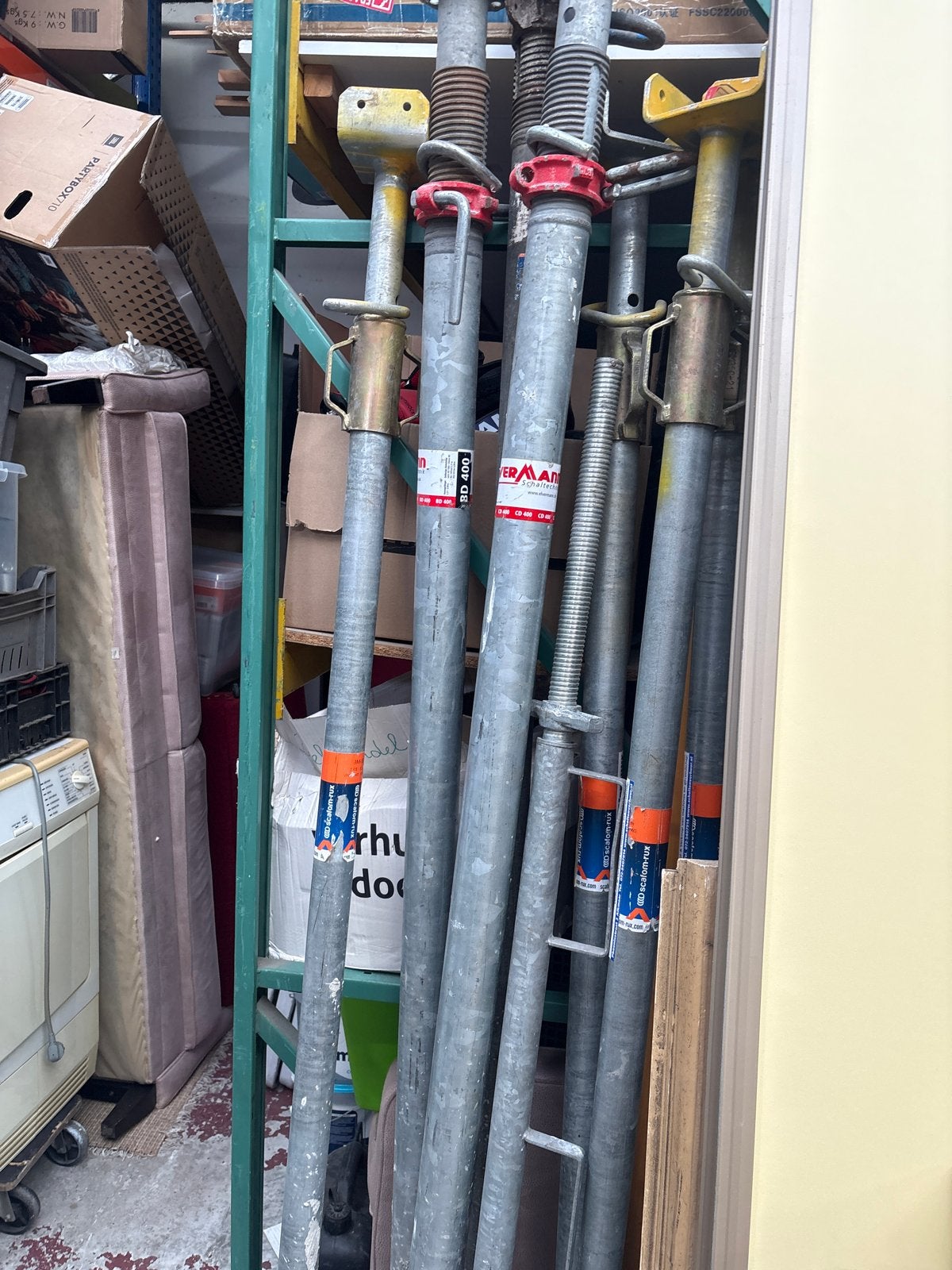 Steigerpalen / Stempels - Diverse hoogtes, Doe-het-zelf en Verbouw, 2 tot 5 meter, Gebruikt, G, Overige typen