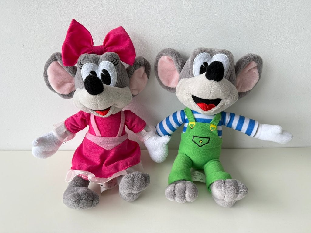 Knuffel muis Jul en Julia 25 cm / Julianatoren, Muis, Ophalen of Verzenden, Zo goed als nieuw, Wasbaar