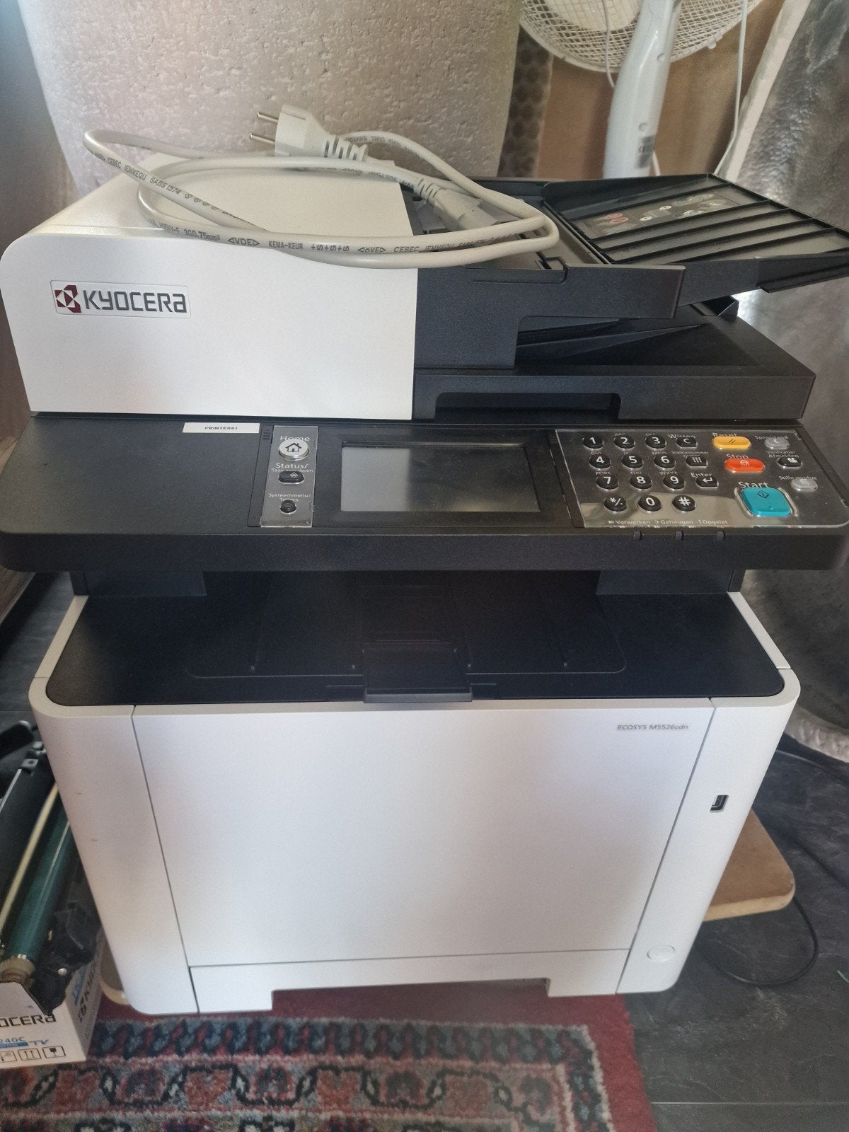 Kyocera ECOSYS M5526 Kleurenlaserprinter - All-in-one, Computers en Software, Printers, Ophalen, Zo goed als nieuw, Kyocera, Kopieren