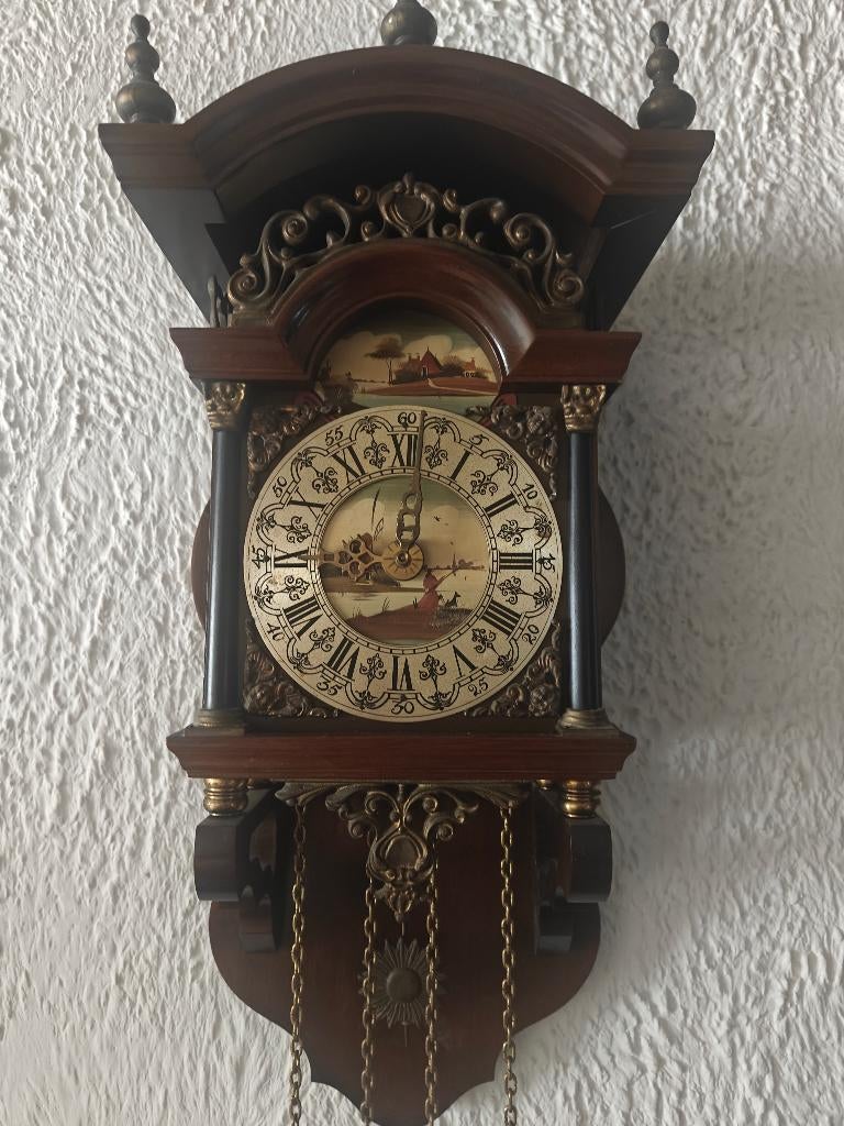Mooie goed werkende klok te koop., Antiek en Kunst, Antiek | Klokken, Ophalen