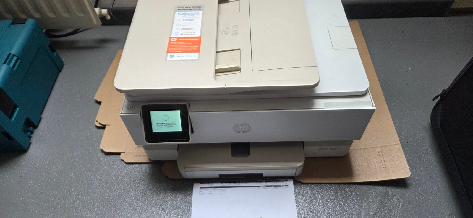 HP ENVY Inspire 7920e All-in-One Printer (inkt leeg), Ophalen, Kleur printen, Gebruikt, Inkjetprinter