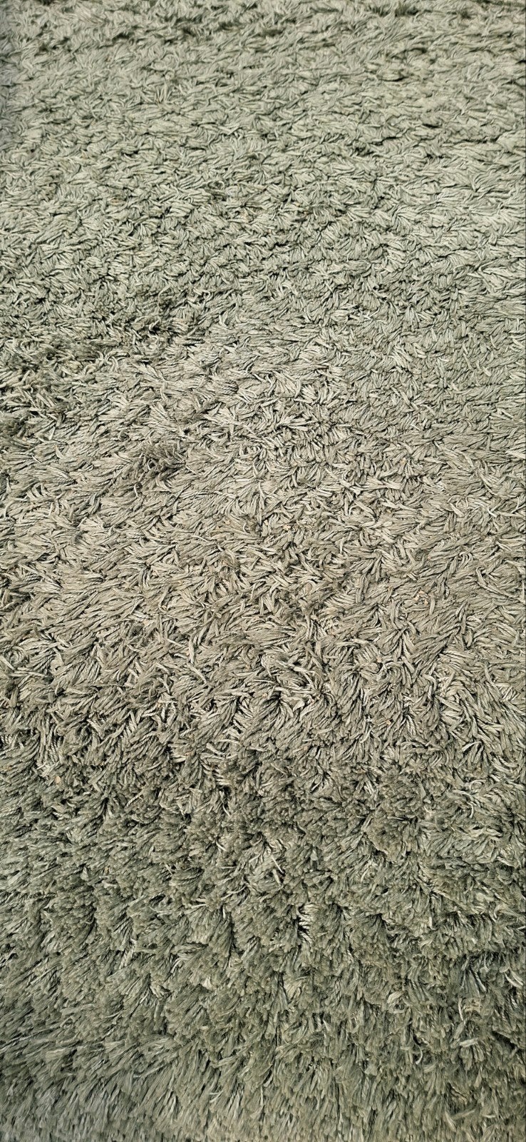Taupe/grijs hoogpolig kleed 170x240 cm, Ophalen, Gebruikt, 150 tot 200 cm, 200 cm of meer