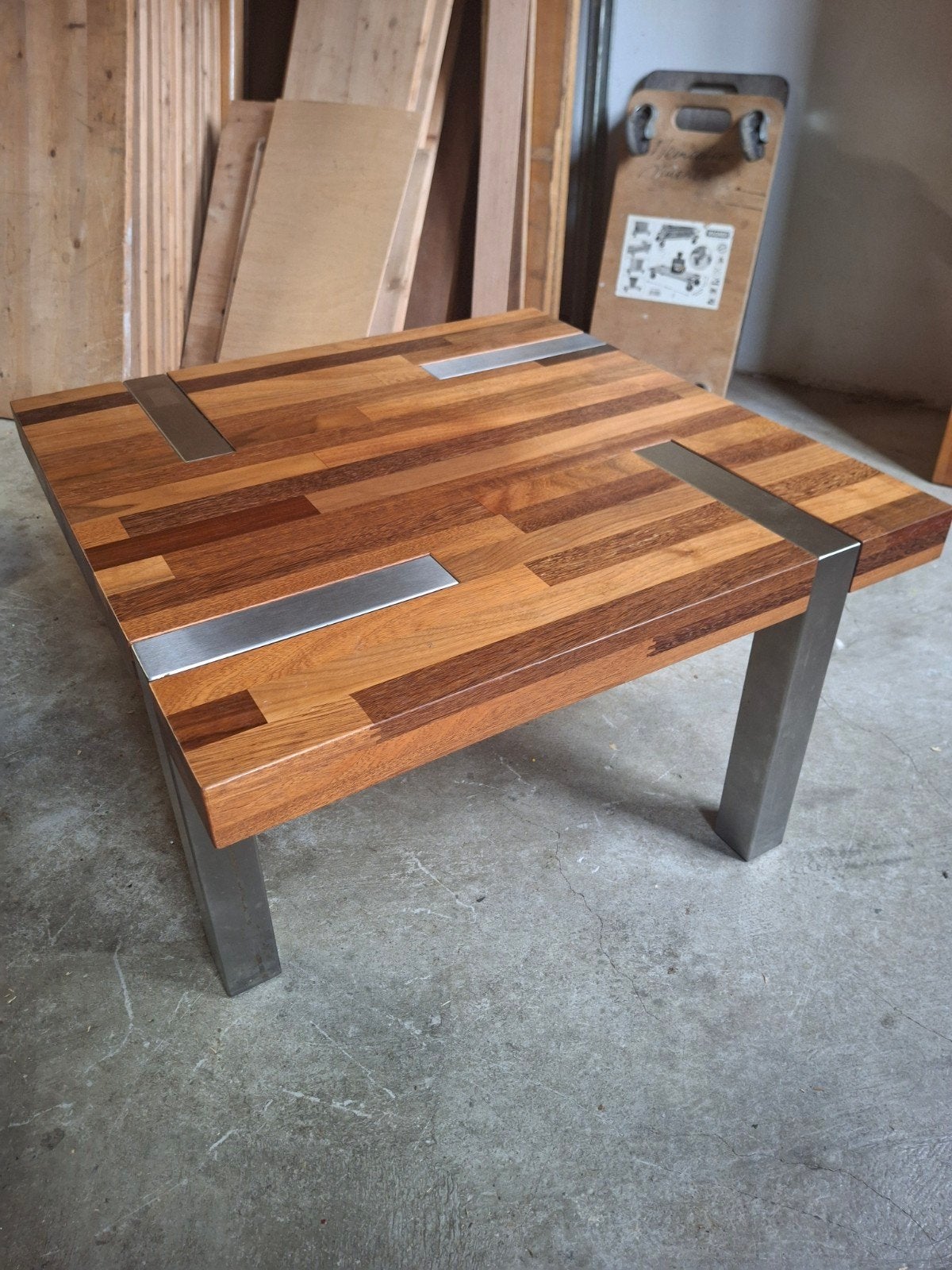 VINTAGE DESIGN SALONTAFEL TAFEL, Ophalen, Rechthoekig, 50 tot 100 cm, 50 tot 100 cm