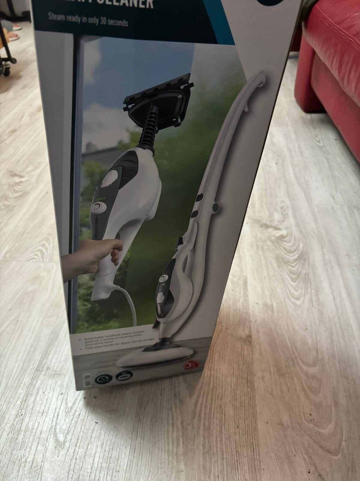 Steam mop en cleaner in 1 silver crest, Ophalen of Verzenden, Zo goed als nieuw