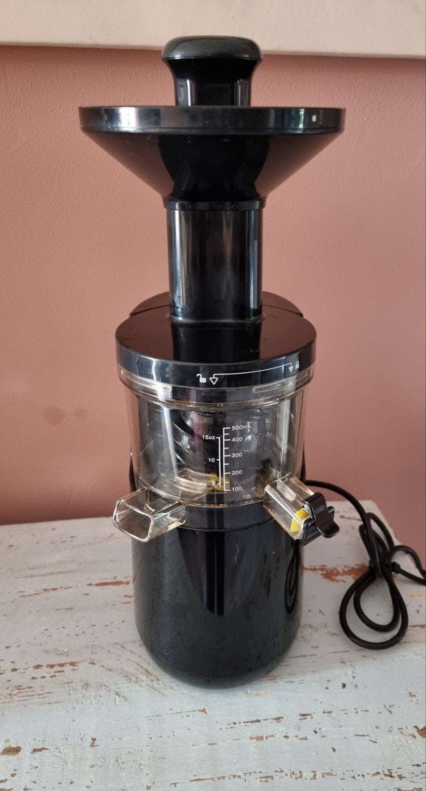 *NIEUW* JuiceMe Byzoo SJ01 Slowjuicer - INFO ZIE ADVERTENTIE, Verzenden, Zo goed als nieuw, Slowjuicer