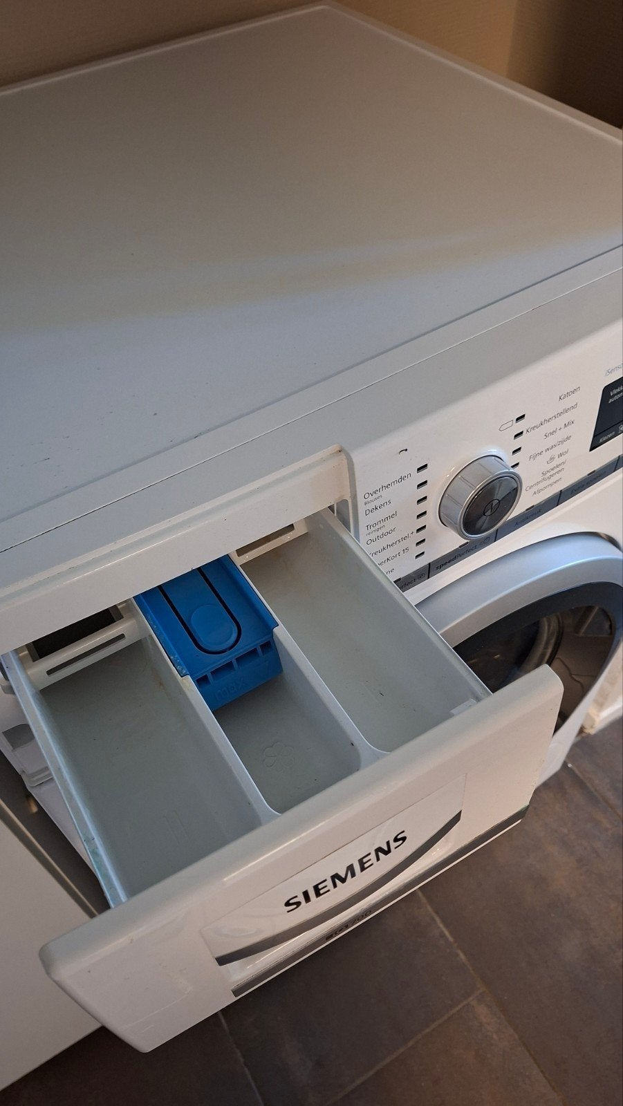 Siemens wasmachine WM16W542, Witgoed en Apparatuur, Ophalen, Gebruikt, 1200 tot 1600 toeren, 85 tot 90 cm