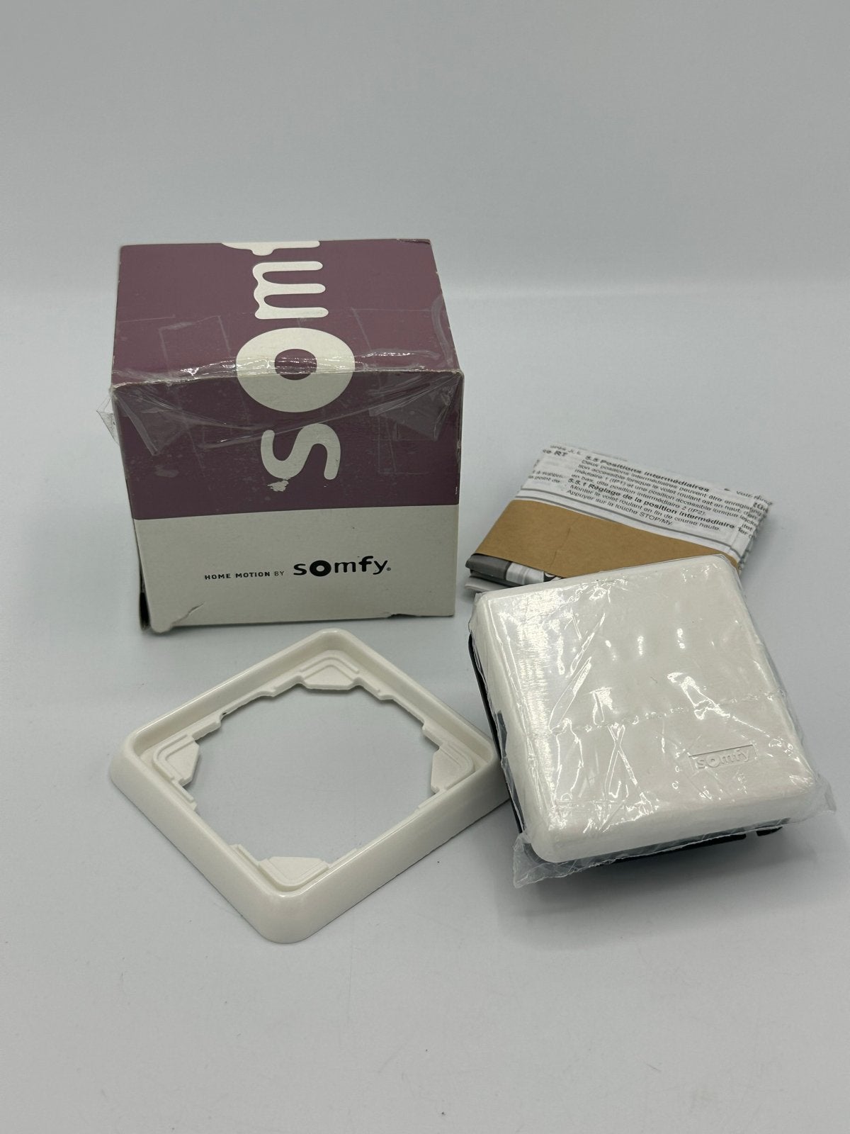 Somfy Home Motion schakelaar met afdekraam, Ophalen of Verzenden, Nieuw, Overige merken, Schakelaar