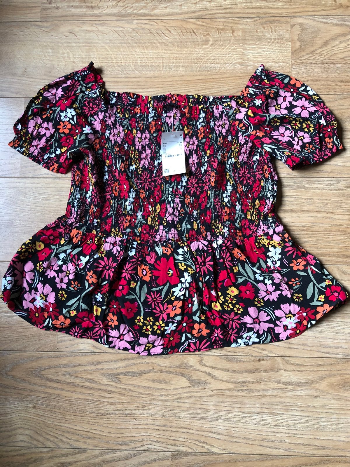 Leuke zomerse blouse maat 46 NIEUW, Ophalen of Verzenden, Nieuw, Maat 46/48 (XL) of groter, Overige kleuren