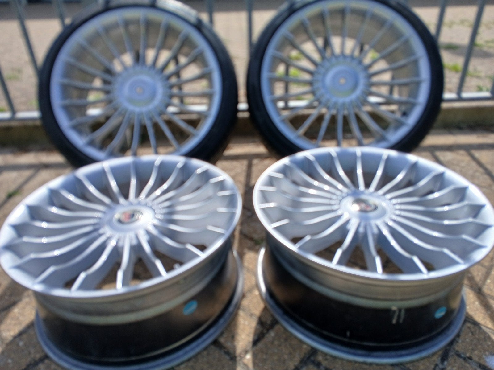 Alpina 19 inch  velgen 2x bridgestone banden  245 35 19, Ophalen