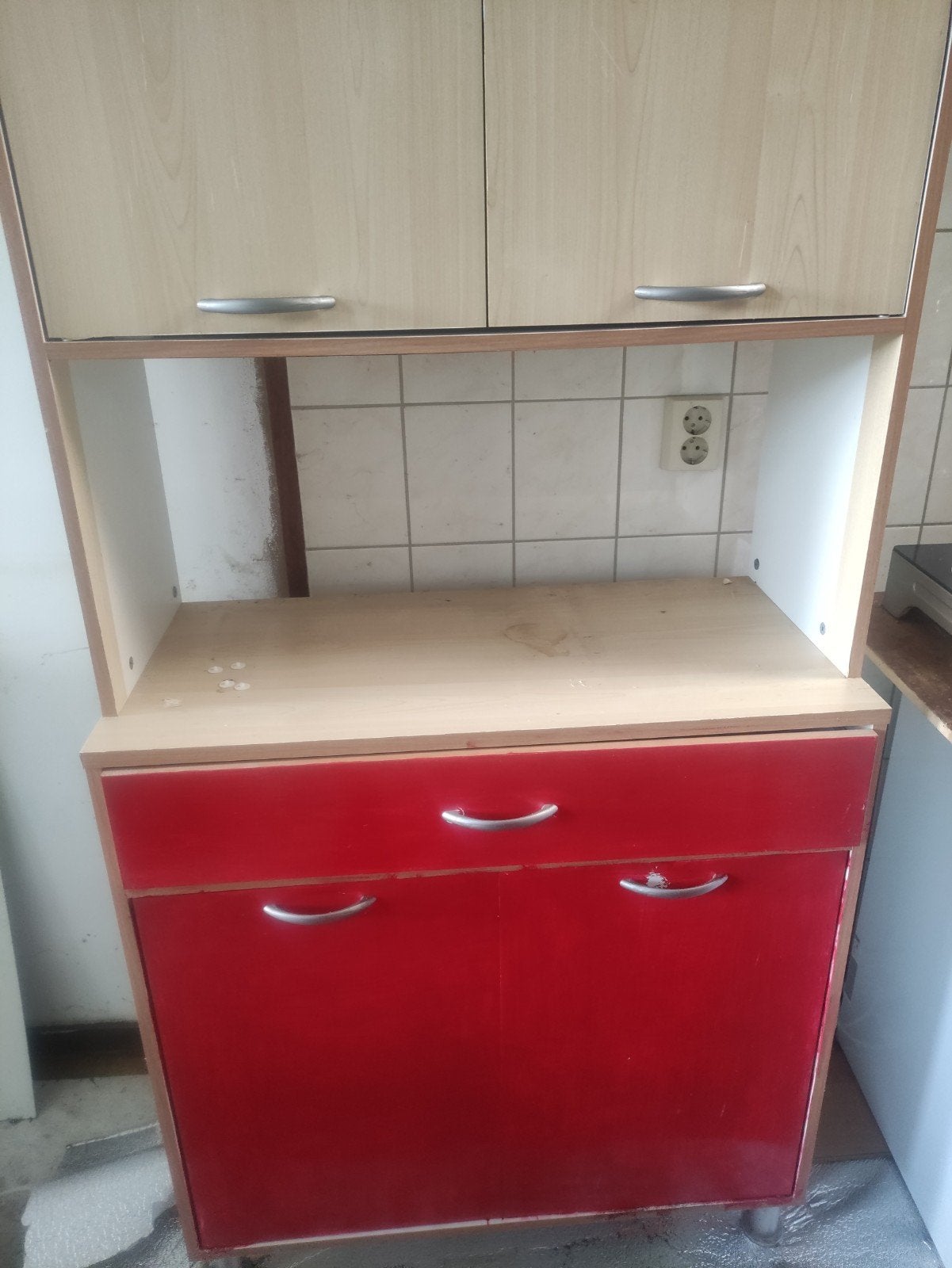 gratis kast, Ophalen, Gebruikt