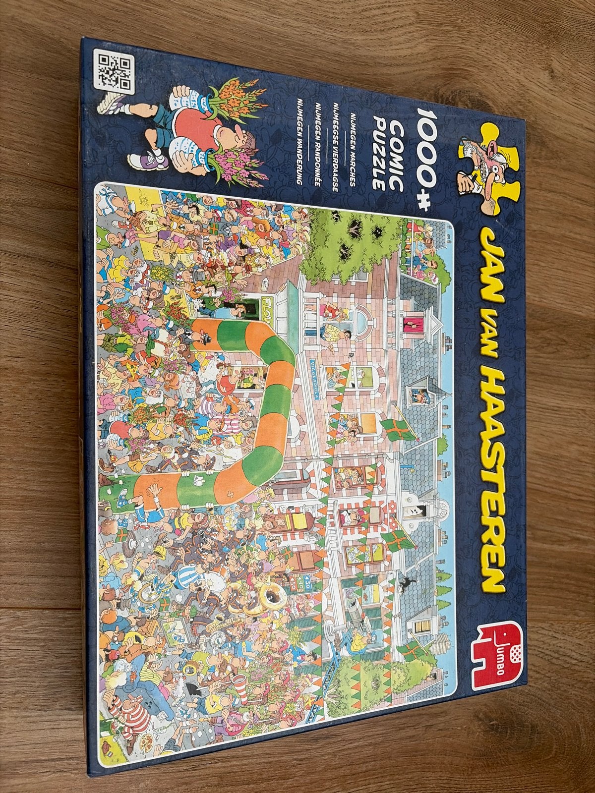 Jan van Haasteren Nijmeegse Vierdaagse, Ophalen of Verzenden, Meer dan 1500 stukjes, Gebruikt, Legpuzzel