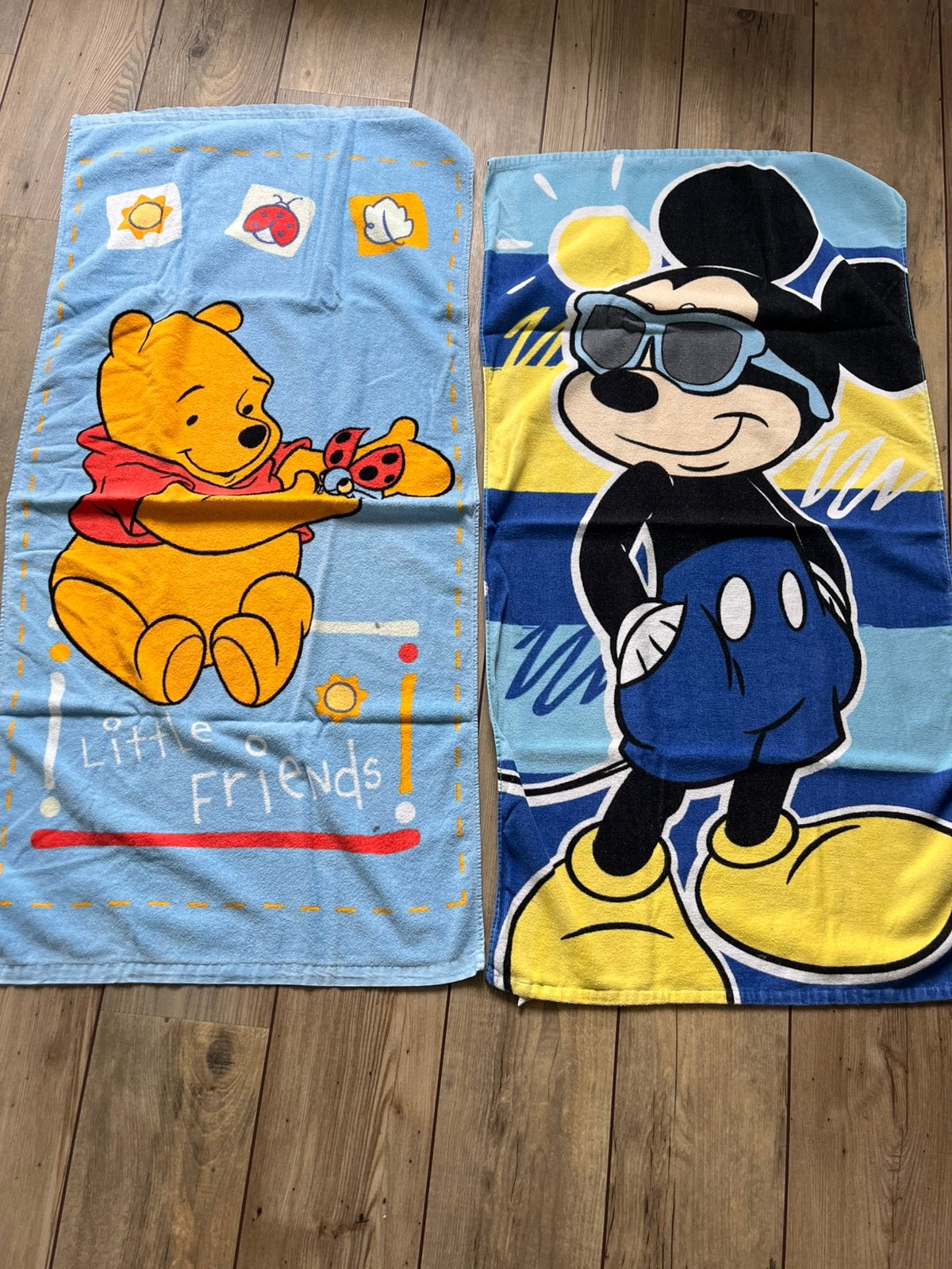 Strandhanddoeken kinderen Disney, Ophalen of Verzenden, Zo goed als nieuw