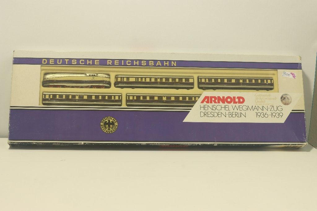 5-delige set Henschel-Wegmannzug met BR 61, DRG, Overige merken, Treinset, Gelijkstroom, Nieuw