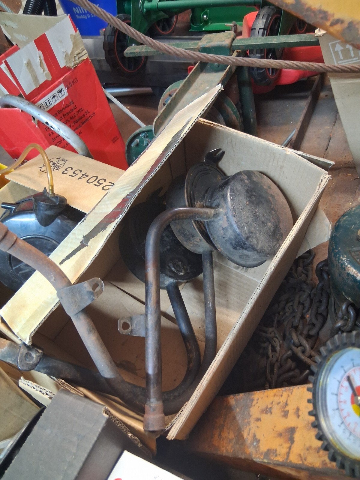 Solex oto Stokvis rollend frame en heel veel onderdelen, Fietsen en Brommers, Ophalen, Gebruikt