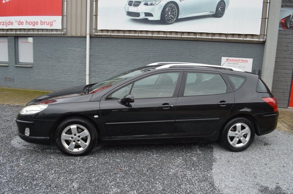 Peugeot 407 SW 2.0-16V Premium Airco Panorama 5Drs Trekhaak, Auto's, Peugeot, Voorwielaandrijving, Stof, Gebruikt, 4 cilinders
