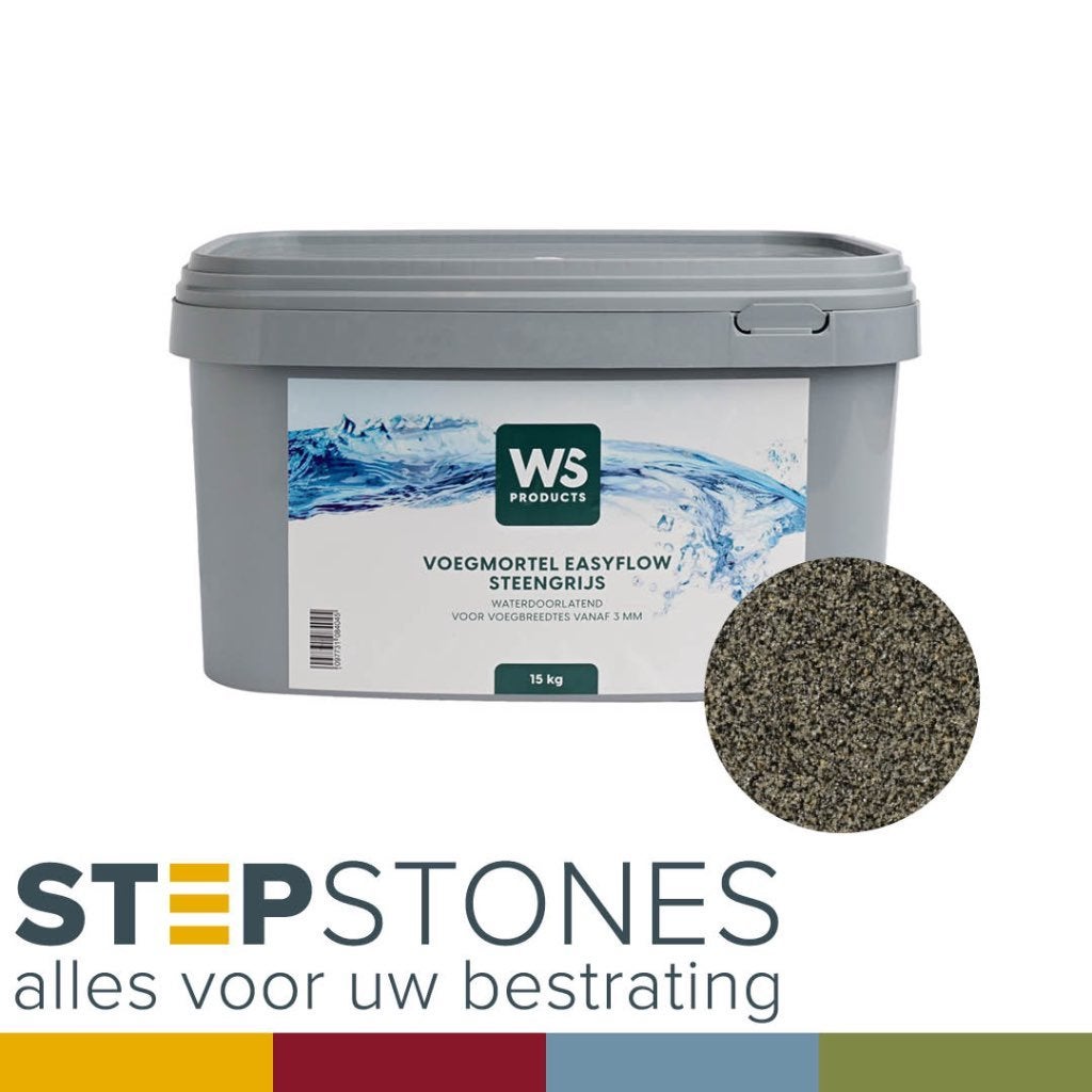 WS Easy Flow voegmortel Steengrijs - €3,75 p/m2, Ophalen, Overige materialen, Overige typen, Nieuw