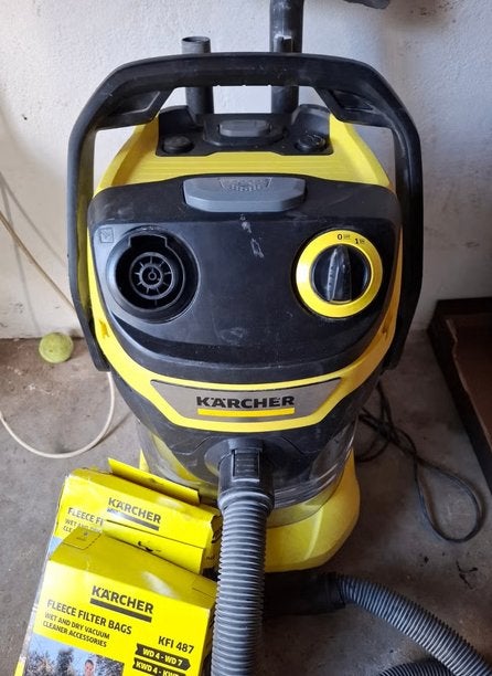 Karcher WD5 S Nat-en Droog zuiger te koop!, Witgoed en Apparatuur, Inclusief accessoires, Gebruikt, Kärcher, Ophalen of Verzenden