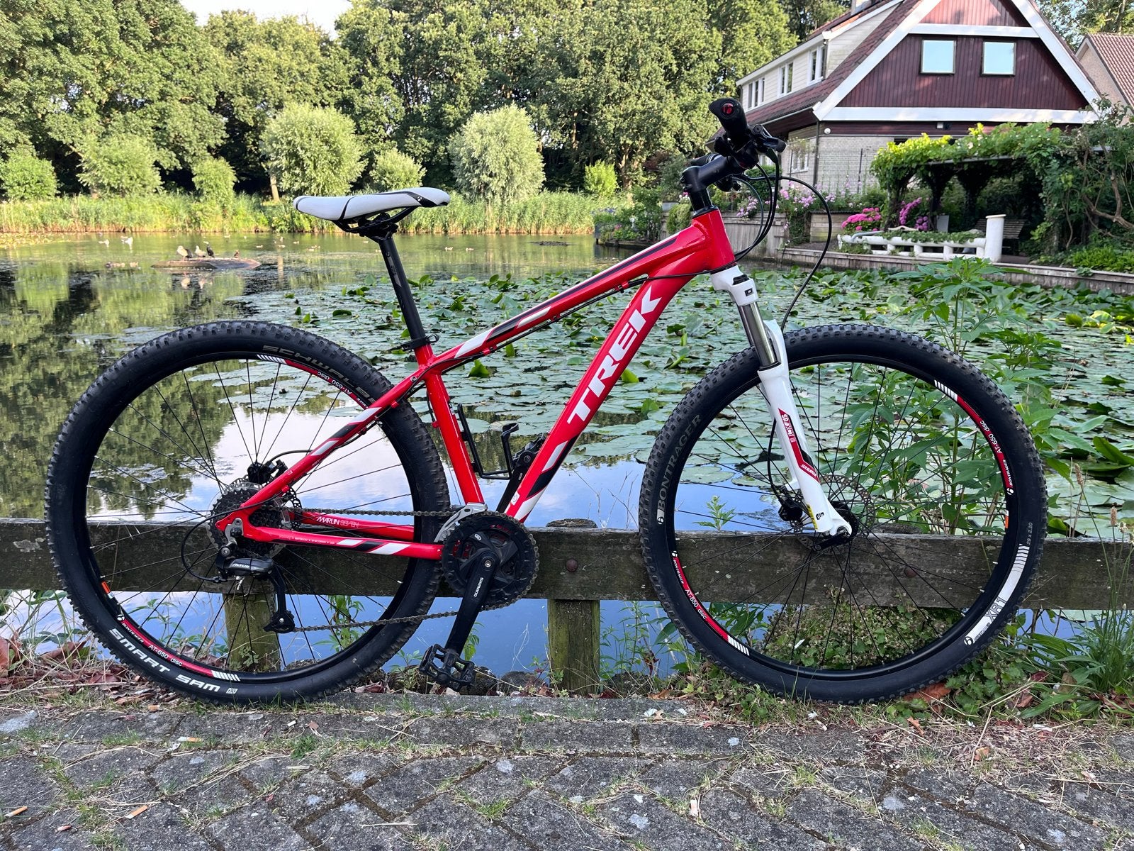 Trek Marlin 7 Mountainbike - 17.5 inch frame, Fietsen en Brommers, Fietsen | Mountainbikes en ATB, Ophalen, Gebruikt, Hardtail