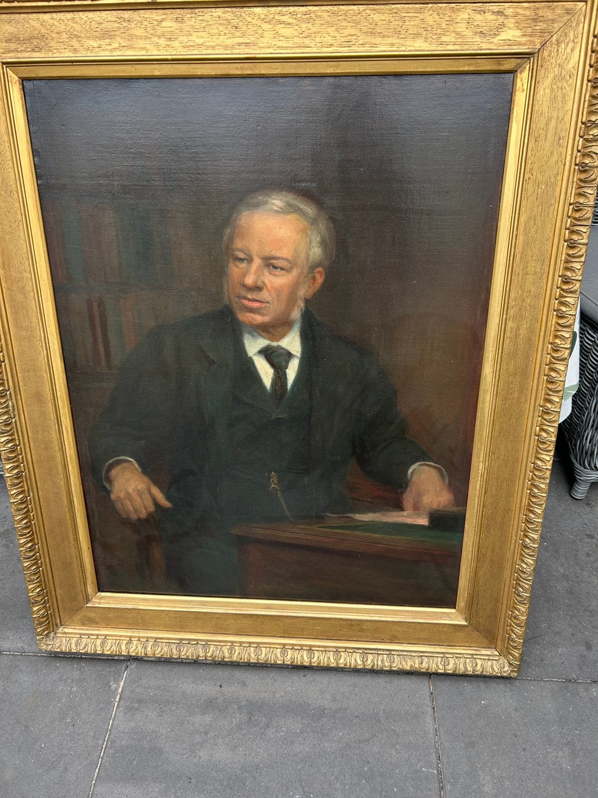 Portret, Ophalen