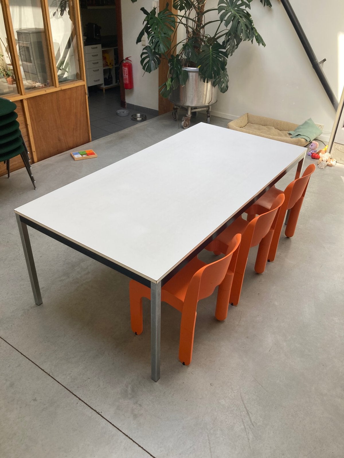 Spectrum eettafel, Ophalen, Zo goed als nieuw, Rechthoekig, 50 tot 100 cm