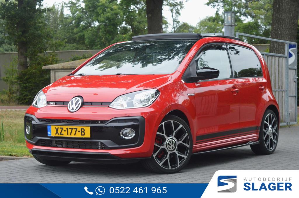 Volkswagen Up! 1.0 TSI GTI - Pano|Milltek|Camera|Org NL|Beat, Auto's, Volkswagen, Stof, 4 stoelen, 116 pk, Origineel Nederlands