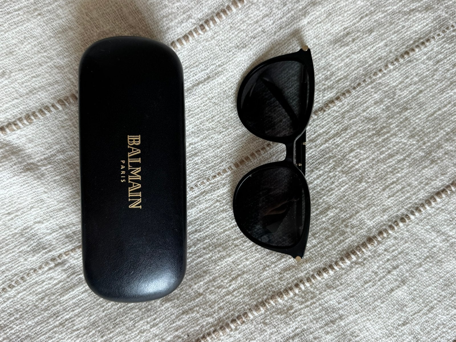Balmain zonnebril, Ophalen of Verzenden, Zo goed als nieuw, Zwart, Overige merken