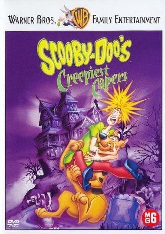 DVD Scooby Doo - Scooby Doo's Creepiest Capers, Avontuur, Ophalen of Verzenden, Zo goed als nieuw, Vanaf 6 jaar