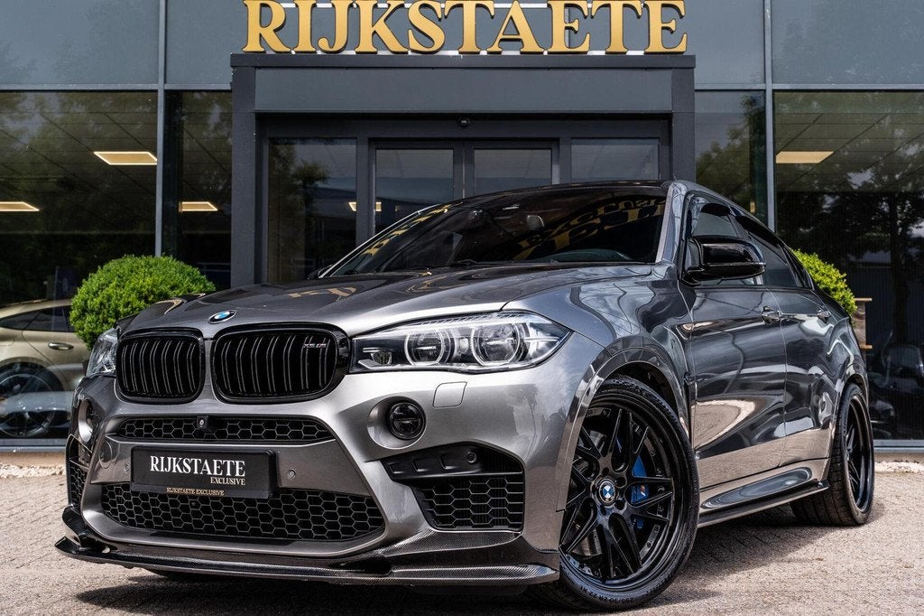 BMW X6M|575 PK|CARBON|MEMORY|LED|HEAD-UP|CAMERA|22'', Auto's, BMW, Automaat, 2240 kg, Gebruikt, Bedrijf