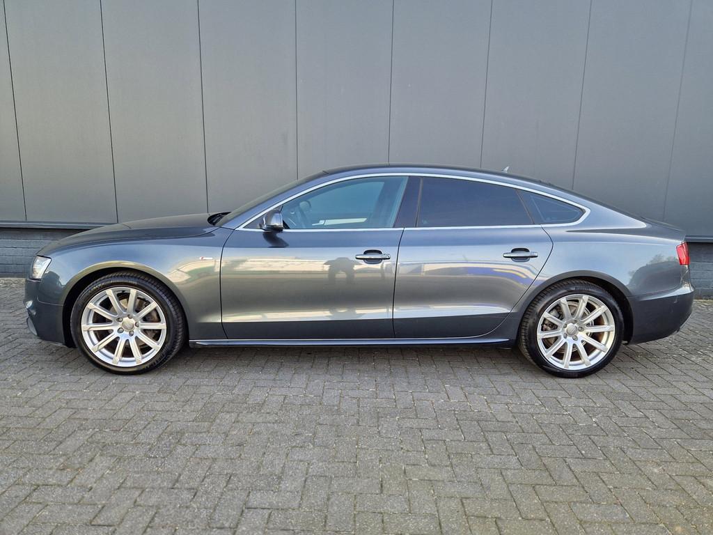 Audi A5 Sportback 1.8 TFSI S Edition /Org NL /Cruise /B&O, Euro 5, Gebruikt, Zwart, 4 cilinders