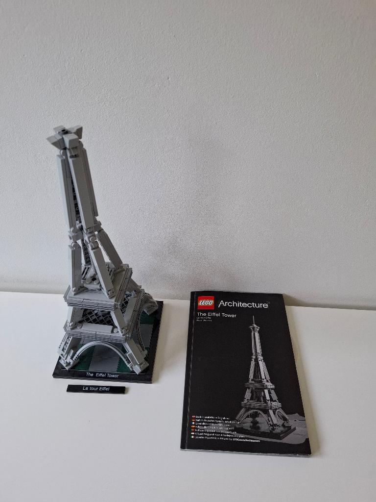 LEGO Architecture 21019 Eiffel Tower, Lego, Architecture, Ophalen of Verzenden, Zo goed als nieuw
