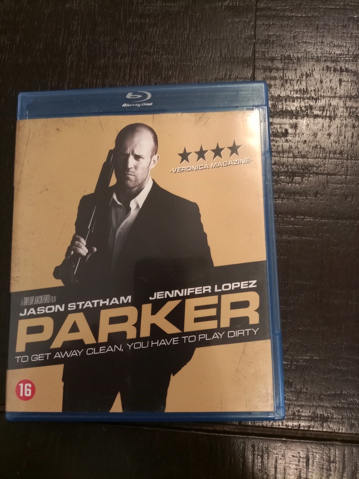 Parker Blu-ray met Jason Statham en Jennifer Lopez, Ophalen of Verzenden, Gebruikt, Actie