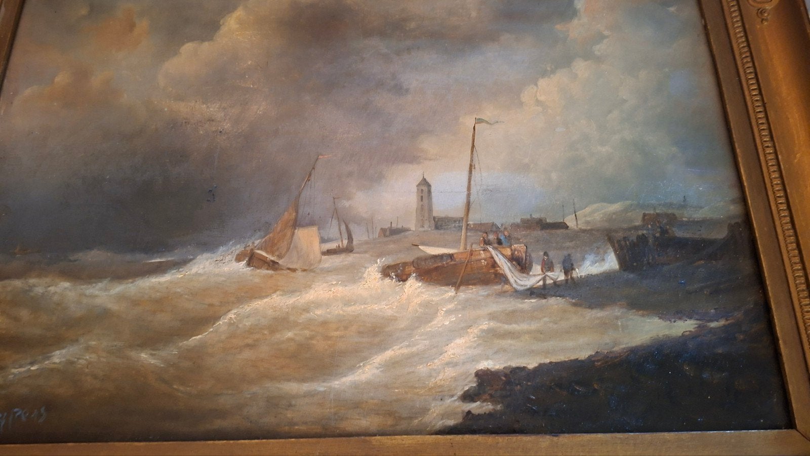 schilderij Jan Kuypers, Ophalen