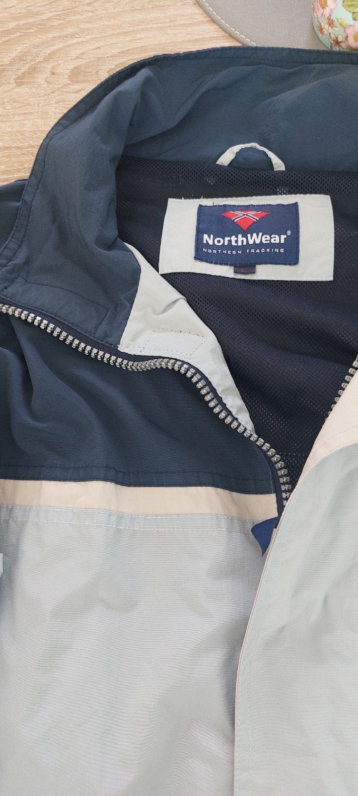 heren herfstjas maatL, Ophalen, Gedragen, North wear