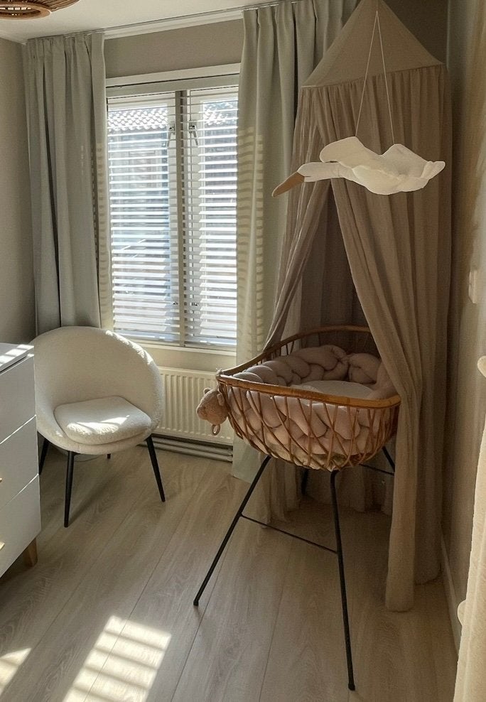 Rotan baby wieg, Kinderen en Baby's, Babywiegjes en Ledikanten, Ophalen, Gebruikt, Wieg