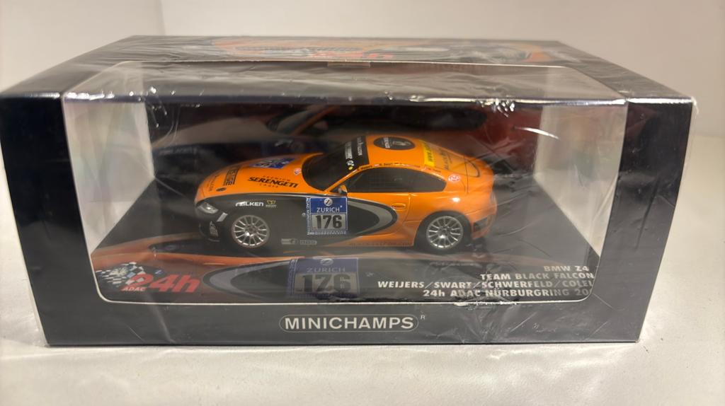 Bmw z4 24h ADAC Nurburgring 2009 minichamps 1.43, Ophalen of Verzenden, A, A, A