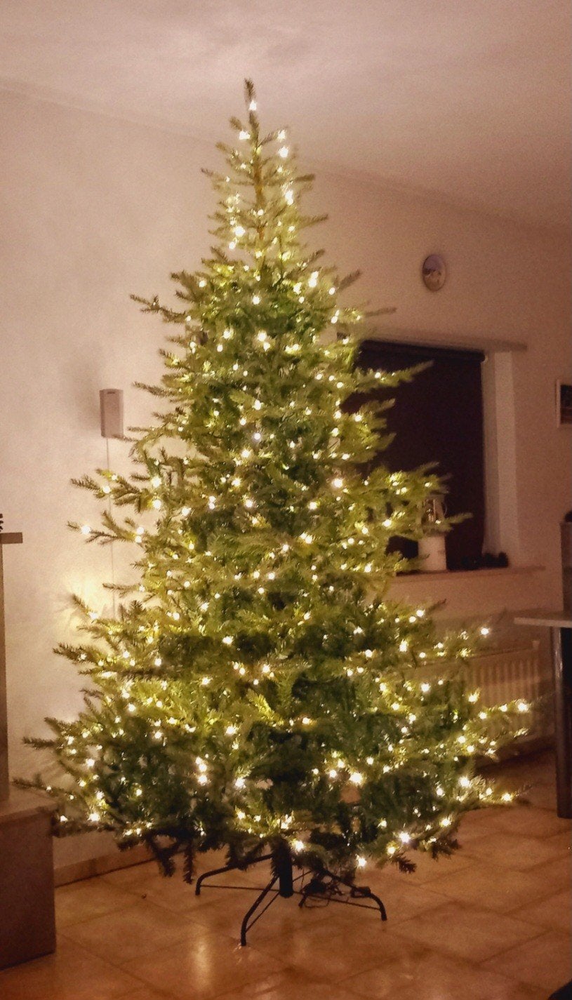 Kunstkerstboom met geïntegreerde verlichting 270 cm, Ophalen, Nieuw