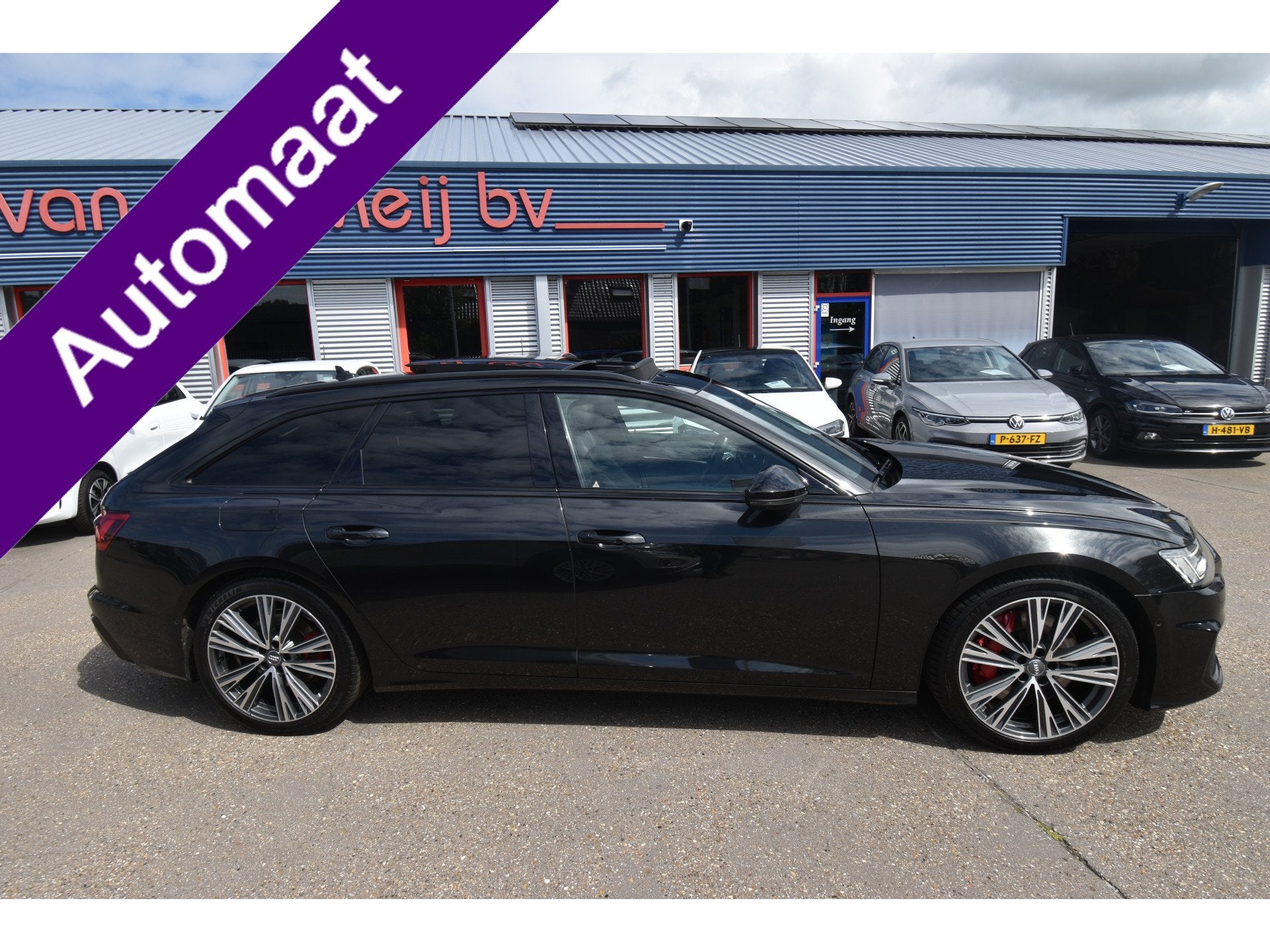 Audi A6 Avant 55 TFSI e quattro Competition , TREKHAAK , EL, Automaat, Gebruikt, 4 cilinders, Leder en Stof