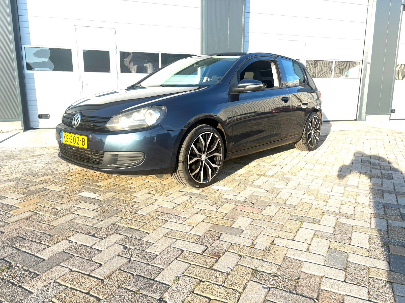Volkswagen Golf 1.4 16V 59KW 5D 2009 Blauw, Auto's, Voorwielaandrijving, 4 cilinders, Blauw, Handgeschakeld