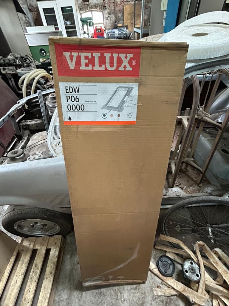 Nieuw Velux gootsuk EDW P06 94x118 cm, Minder dan 4 cm, Overige materialen, Nieuw, Ophalen of Verzenden
