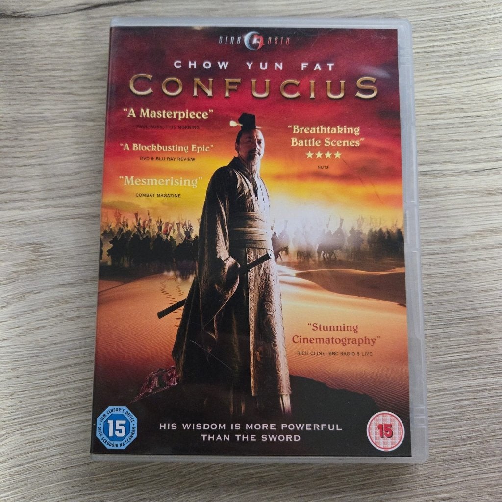 Confucius (Chow Yun Fat) (Asian, IMPORT) 4 HALEN= 3 BETALEN, Vanaf 16 jaar, Ophalen of Verzenden, Zo goed als nieuw