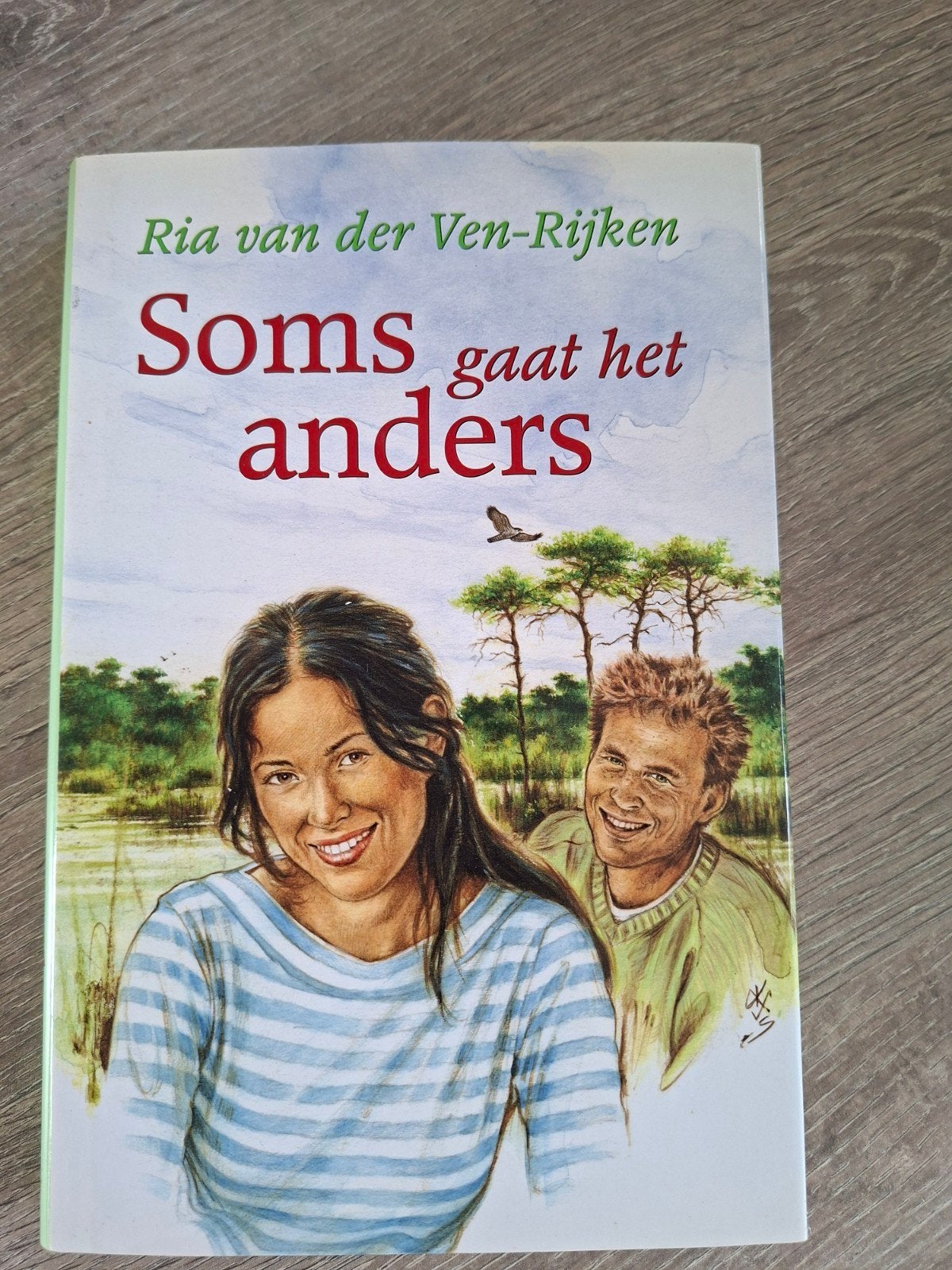 Ria van der Ven-Rijken - Soms gaat het anders, Ophalen of Verzenden, Zo goed als nieuw, Ria van der Ven-Rijken, Noord-Brabant